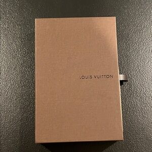 Louis Vuitton Brown Logo Box Pull